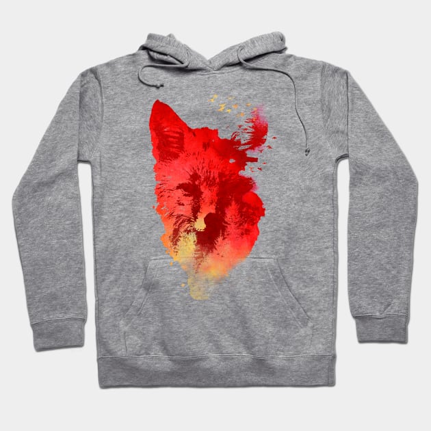 Burning Freedom Hoodie by astronaut